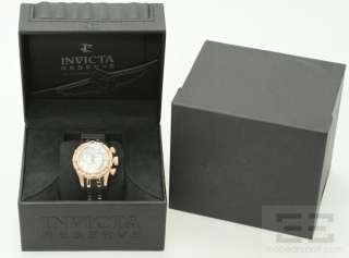 Invicta Black & Gold Reserve Bolt 6950 Chronograph Watch NEW In Box $ 