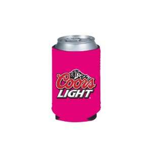  Coors Light Hot Pink Ladies Beer Can Kaddy Koozie Cooler 