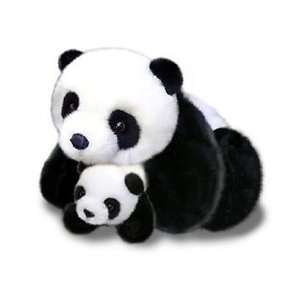  Plush Panda Bear, Mama Bamboo and Baby Panda 17 Toys 
