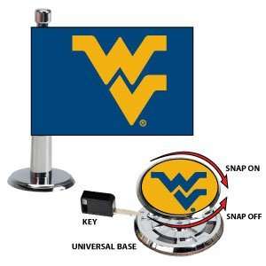  West Virginia University Flag w/ free flat medallion 
