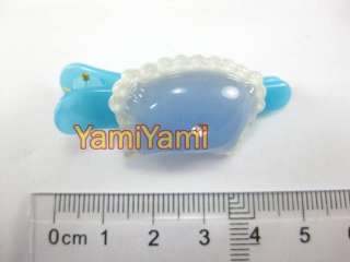 Jelly Cat Girls Hair Bag Clip Claw Barrette Pin Holder  