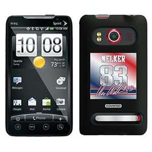  Wes Welker Color Jersey on HTC Evo 4G Case  Players 