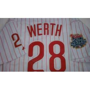  Jason Werth Signed Authentic Phillies Jersey Everything 