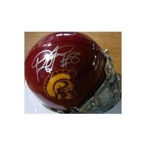 Dwayne Jarrett autographed Football Mini Helmet (USC)  