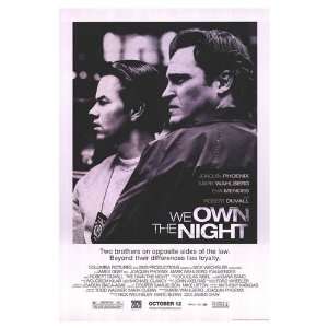  We Own The Night Original Movie Poster, 26.75 x 39.75 