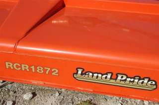 2010 LAND PRIDE RCR1872 Rotary Cutter (NEW)  Stock # 205310  