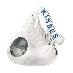  Sterling silver 3D Hersheys Kiss Slide Charm Jewelry