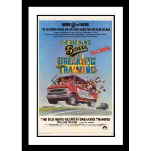  The Bad News Bears Training Framed and Double Matted 32x45 