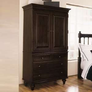  Kincaid 46 165 Somerset Four Drawer Armoire in Dark 