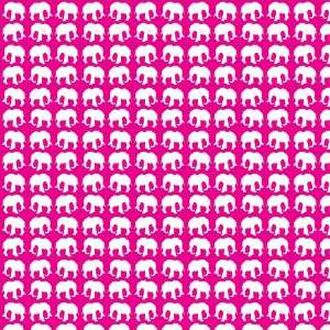 ELEPHANT PATTERN PINK & WHITE Vinyl Decal Sheets 12x12 x3 Great for 