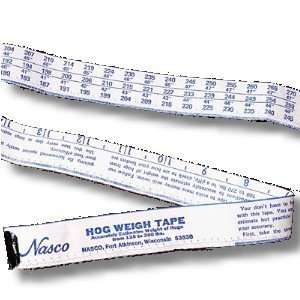  Hog Weighing Tape 