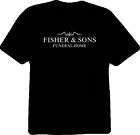 fisher and sons funeral home six feet under t shirt
