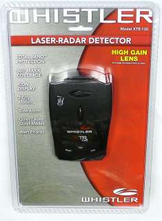 WHISTLER XTR 130 Radar/Laser Detector 052303404320  