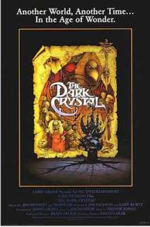 MOVIE POSTER ~ THE DARK CRYSTAL (Jim Henson, Muppets)  