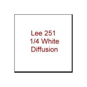  Lee 251 1/4 White Diffusion. Roll measures 4ft. x 25ft 