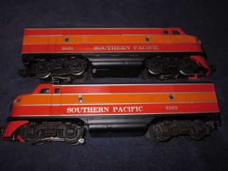 LIONEL 6 8260 6 8262 SOUTHERN PACIFIC DAYLIGHT F3 A A DIESEL 