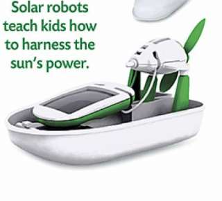 Middle   6 in 1 Solar Powered Robot Kit   Science Engineering Energy 