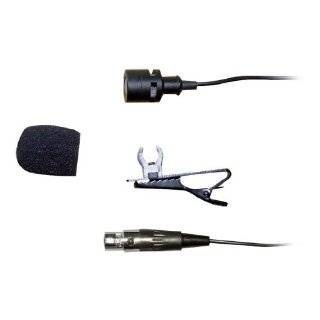 Pyle Pro PLMS30 Wired Lavalier Mini XLR Uni Directional Microphone 