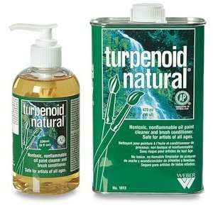  Weber Oil Mediums   4 oz, Turpenoid Natural Plastic 