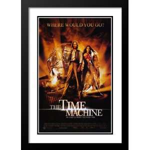 The Time Machine 20x26 Framed and Double Matted Movie Poster   Style A 