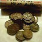 Roll of 50 Early Wheats 1909 1939, 1909 SVDB, 1914 D, 1931 S, 1909 S 