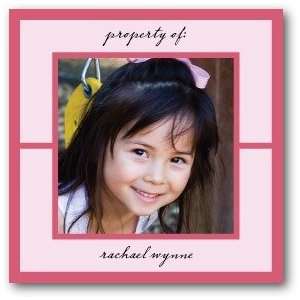 com Personalized Gift Tag Stickers   Photo Fun Peony By Tiny Prints 