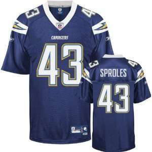  Darren Sproles #43 San Diego Chargers Replica NFL Jersey 