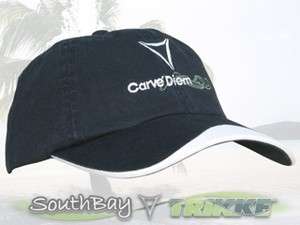 Trikke Black Hat Triangle Logo with Carve Diem  