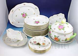 26PC Herend PBR Dinner Set For 6 Person  