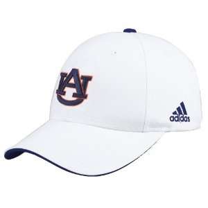 adidas Auburn Tigers White Camex Adjustable Hat  Sports 