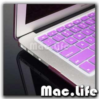 PURPLE Crystal Hard Case Cover for Macbook Air 13 A1369  