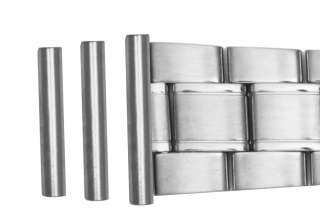 New Mens 18mm 20mm 22mm Stainless Steel Adjustable Watch Bracelet 