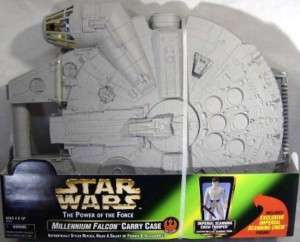 Star Wars Millennium Falcon Carrying Case With Exclusive Scanning Crew 