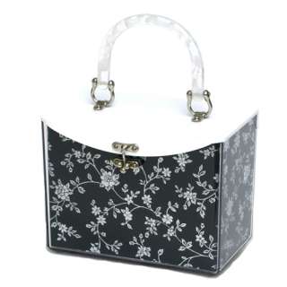 becky brown fashion handbag with white lid  