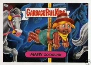 GARBAGE PAIL KIDS 2006 ANS6 ANS 6 9b MARY GO ROUND maria marie gpk 