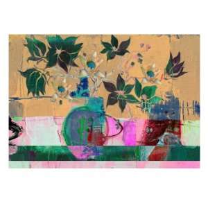  Asian Blossom IV Premium Giclee Poster Print by Miguel 