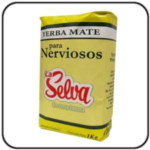 La Selva Yerba Mate Para Nerviosos 1 kg  Grocery & Gourmet 