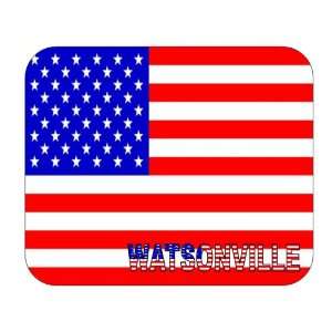  US Flag   Watsonville, California (CA) Mouse Pad 