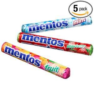 Mentos Variety Pack, 15 Count Rolls Grocery & Gourmet Food