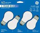 12 GE Soft White Std 40 Watt Light Bulb A15 Ceiling Fan  