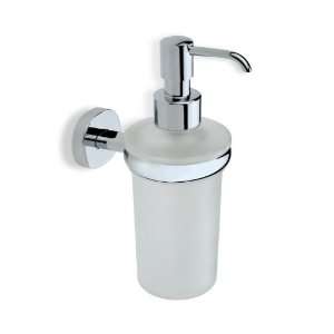   DI30 08 Mounted Frosted Glass Soap Dispenser, Chrome