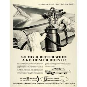  1963 Ad GM Guardian Maintenance Body Paint Specialist 