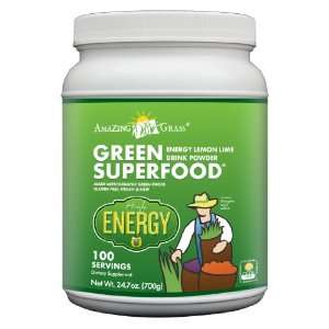 Amazing Grass Energy Green Superfood Powder 100 Servings, 28 Ounce