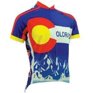  Canari Mens Colorado Souvenir Short Sleeve Cycling Jersey 