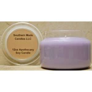  12 oz Apothecary Soy Candle   Dianes Carnation 