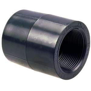 NIBCO 4501 3 3 Series PVC Pipe Fitting, Coupling, Schedule 80, 3/4 