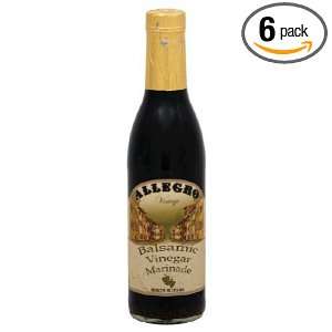 Allegro Balsamic Vinegar Marinade, 12.7 Ounce Glass (Pack of 3)