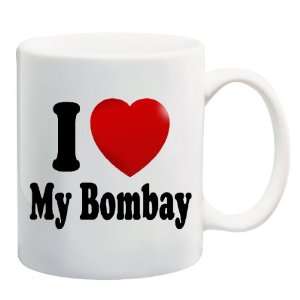   LOVE MY BOMBAY Mug Coffee Cup 11 oz ~ Cat Breed 