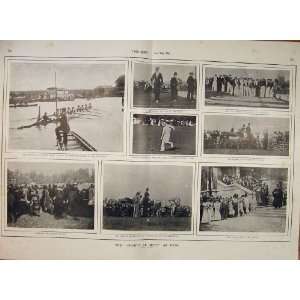   Eton Boat Race Cricket Match Nelson Warre Dalmeny 1900