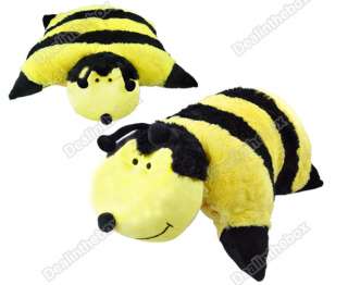   New Soft Panda/Ladybug/Penguin/Bumblebee Pet Plush Throw Pillow  